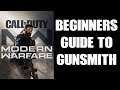 Beginners Guide & Tutorial: Weapons Gunsmith COD Modern Warfare 2019