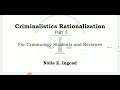 Criminalistic Quiz Part 3