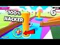 FALL GUYS - 100 % HACKER! I Found A SPEED HACKER! and I LOST - GAMEPLAY PART 6