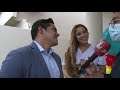 Fiorella Bruno y Jimar Vera se besan por primera vez en TV