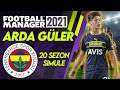 FM 21 |  Arda Güler'i FM 21'e Ekledim ve 20 Sezon Simule Ettim!!!
