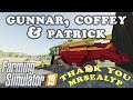 GUNNAR, COFFEY & PATRICK | Let's Play Farming Simulator 19 | La Coronella | Ep. #5