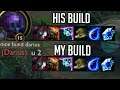 League of Legends but I have to copy the enemy's build