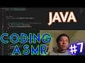 Lo Fi ASMR | Practicing Java Coding #7. whispering and keyboard typing sounds