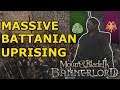 Mount & Blade 2: Bannerlord - MASSIVE BATTANIAN UPRISING - Battania VS. Empire