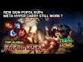 NEW SKIN Popol and Kupa Tribal Howl | Top Global Popol Kupa Little Rascal Gameplay - Mobile Legends