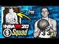 NO MONEY SPENT SQUAD!! #11 | THIS FREE DIAMOND IS INCREDIBLE IN NBA 2K20 MyTEAM!!