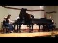 Sonata in D for 2 pianos, 2nd Movement, by Mozart.