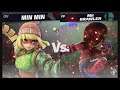 Super Smash Bros Ultimate Amiibo Fights – Min Min & Co #445 Min Min vs Iori