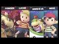 Super Smash Bros Ultimate Amiibo Fights  – Request #18431 Bowser & Lucas vs Bowser Jr & Ness
