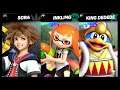 Super Smash Bros Ultimate Amiibo Fights – Sora & Co #230 Sora vs Inkling vs Dedede