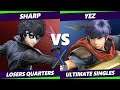 S@X 405 Online Losers Quarters - Yez (Ike) Vs. Sharp (Corrin, Joker, Cloud) Smash Ultimate - SSBU