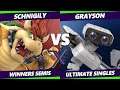 S@X 427 Winners Semis - Schnigily (Bowser) Vs. Grayson (ROB) SSBU Smash Ultimate Tournament