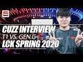 T1 Cuzz: I try not to focus on the narrative between myself and Clid, but it was hard | ESPN Esports