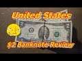 US $2 Bill Banknote Review