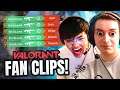 Flick of the Year! Valorant Pros React to Best & Worst Fan Clips! ft. 100T Asuna & Dicey