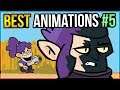 When Mortis Walks in a Bush | Best Animations in Brawl Stars #5