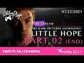 Whitney Plays Extra Life 2021 - Let's Stream The Dark Pictures Anthology: Little Hope (PART 02)(END)