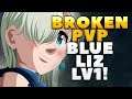 Blue Elizabeth LV 1 Broken PVP Team! | Seven Deadly Sins: Grand Cross