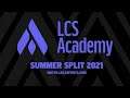 C9A vs EGA | Quarterfinals Day 2 Game 4 | 2021 LCS Academy Summer | Cloud9 vs. Evil Geniuses