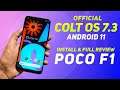 Colt OS 7.3 Official Rom For Poco F1 | Android 11 | Install & Full Review