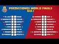 CRL Worlds Final Tag 1, kommen  MORTEN und REICHERT in die 2. Runde?