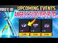 Free fire upcoming event | angelic gloomy in free fire | free fire new event | aaj rat kya aayega ff