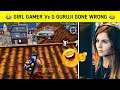 Girl Gamer Want to Kill Me 😂 - Erangel 2.0 Gameplay - G Guruji Pubg Mobile Hindi Gameplay