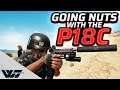GOING NUTS WITH THE P18C AUTO PISTOL - It shreds! - PUBG