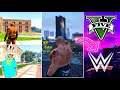 GTA 5 WWE MOD - JOHN CENA, BROCK LESNAR & RANDY ORTON (GTA 5 Mods Gameplay)