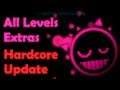 HARDCORE UPDATE - All Extras Levels - Just Shapes & Beats