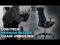 Logitech G Herman Miller Embody Gaming Chair Unboxing!