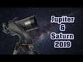 Meine Teleskopaufnahmen von Jupiter und Saturn 2019