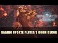 MHW Iceborne: New Rajang Update Player's Room Decor