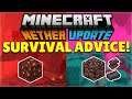 🔥Minecraft 1.16 Nether Update Releases Tomorrow! | How To Prepare In Survival!🔥