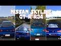 NISSAN SKYLINE GT-R (R34) in 23 Racing Games