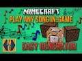 Play any song in Minecraft 1.13! (Automatic Generator)