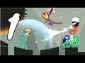 Stickman War: SuperHero Fight Gameplay Walkthrough #1 (Android, IOS)