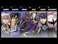 Super Smash Bros Ultimate Amiibo Fights  – Request #18742 Team battle at Caslte Seige