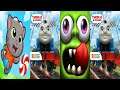 Talking Tom Candy Run Vs. Thomas & Friends: Go Go Thomas Vs. Zombie Tsunami (iOS Games)
