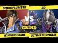 The Grind 153 Winners Semis - Squidplumber (Richter) Vs. ZD (Wolf) Smash Ultimate - SSBU
