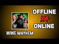 WWE Mayhem game offline ya online ||