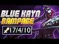 17 KILL RAMPAGE WITH BLUE KAYN!!
