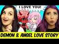 A Demon & Angel Fall In Love??? | Gachaverse Story Reaction w/LaurenZSide