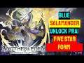 Another Eden - Blue Salamander and Unlock Prai 5-Star  《 プライ星5クラス解放 | 蒼炎のサラマンダー 》
