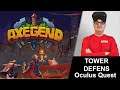 Axegend DIVERTIDO Tower Defense Para Oculus Quest / Rift / Rift S.Español