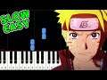 Blue Bird - Naruto Shippuden (Opening 3) - SLOW EASY Piano Tutorial [animelovemen]