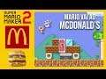 Fase Genial, Mario Vai Ao McDonald's! | Super Mario Maker 2 Gameplay