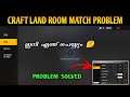 Free Fire Craft Land Room Match Problem Malayalam || Unlimited Ammo Settings Malayalam || Gwmbro