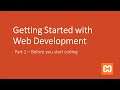 Getting Started with Web Development - Before you start coding | Part 2